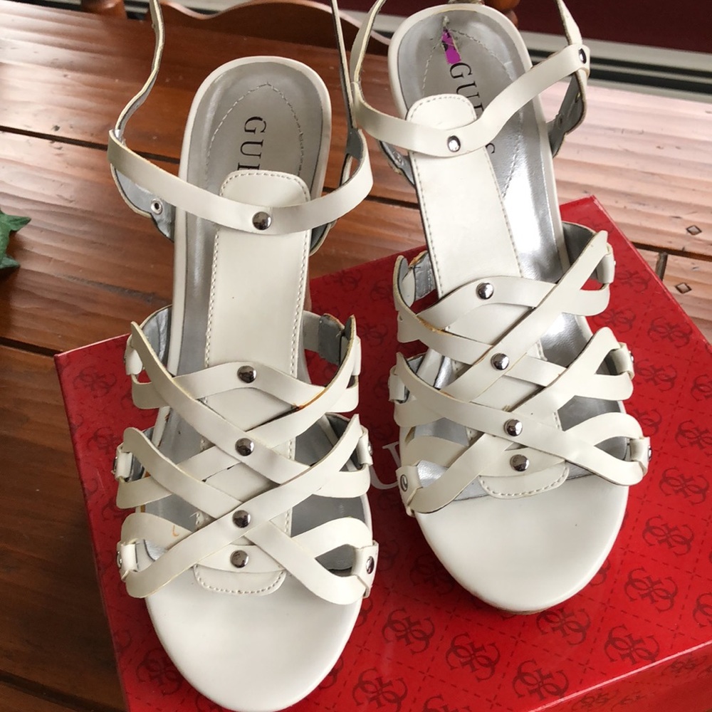 Guess heels worn once